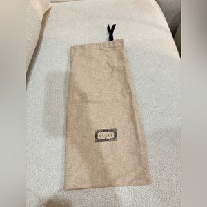 Gucci Tan Fabric Dust Bag